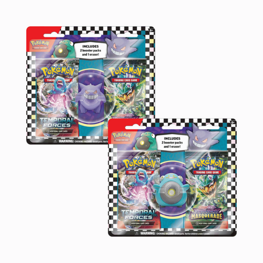 Pokemon | Eraser | 2 Pack Blister | Art Set