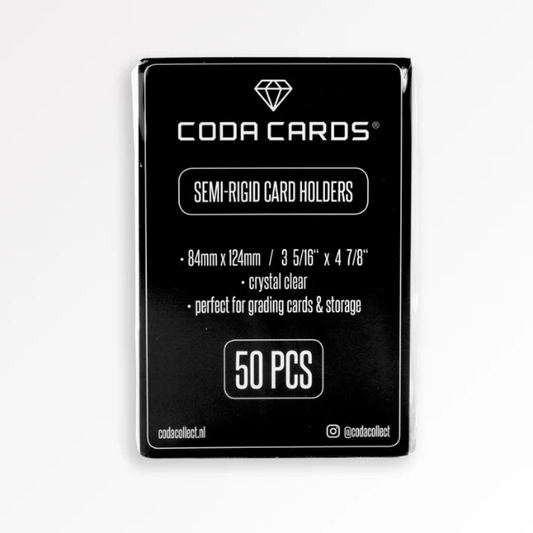 Coda Cards | Semi-Rigid | 50 Stuks