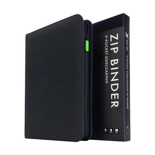 Vault X | Binder | 9 Pocket | Signature Black